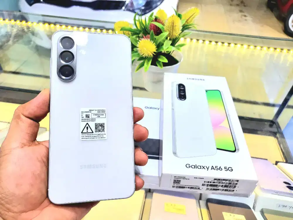 SAMSUNG GLXY A56 5G RAM 8/256GB like new barang pilihan seperti baru