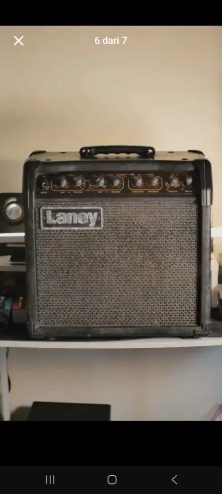 Amplo gitar laney line backer LR20 BU