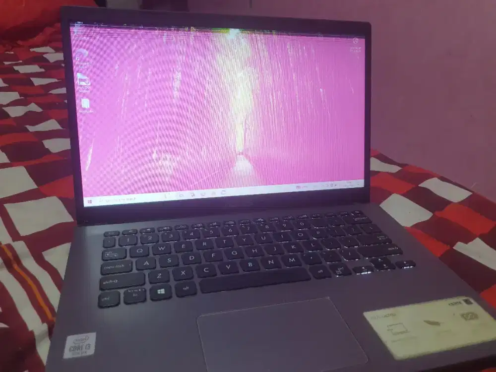 JUAL LAPTOP ASUS A409JA Corei 3 Generasi ke 10 Minus Layar Warna Pink