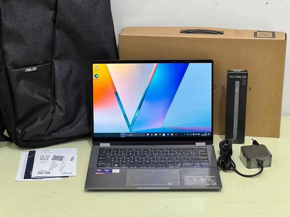 Asus VivoBook Flip 14 OLED Ultra 5-226V RAM 16 SSD 512 VGA Intel ARC