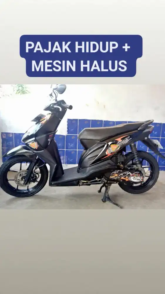 Honda beat karbu 2011 pajak HIDUP kaleng 2031 mesin halus sukabumi