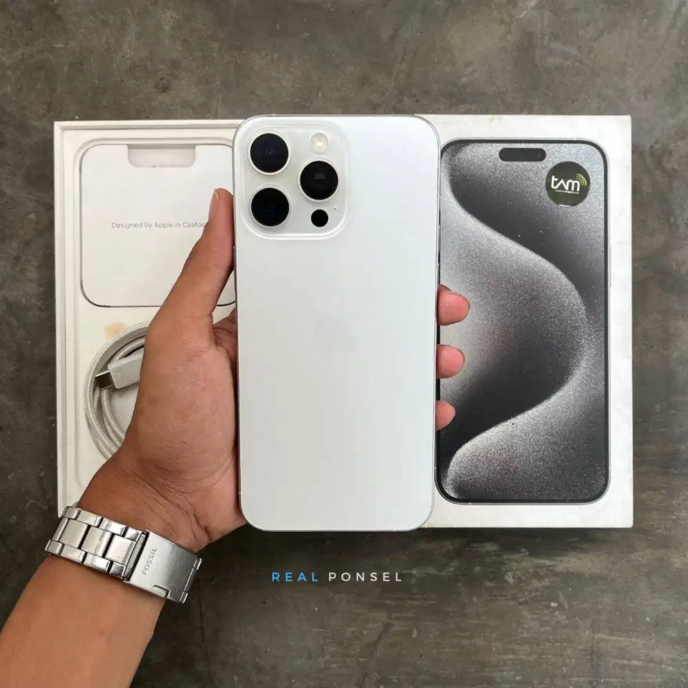 iPhone 15 Pro Max 256 iBox White Titanium Promax