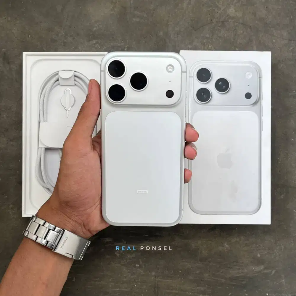 iPhone 17 Pro 256 iBox Silver cc 17 Garansi Panjang