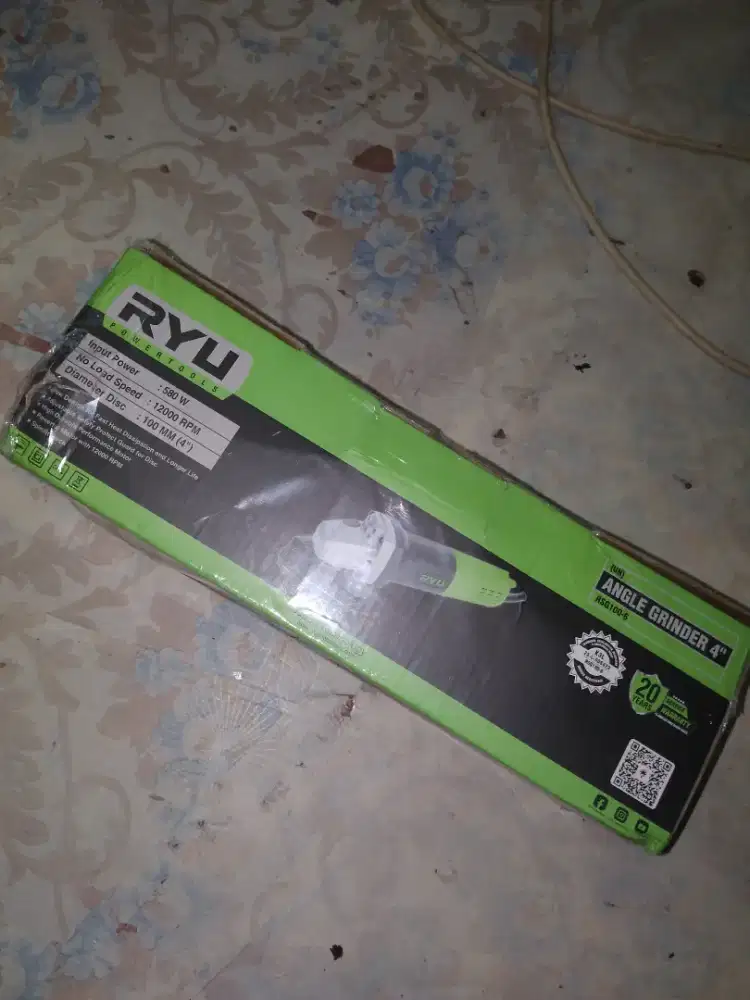 Ryu New Mesin Gerinda Tangan RSG100-6 4 inch