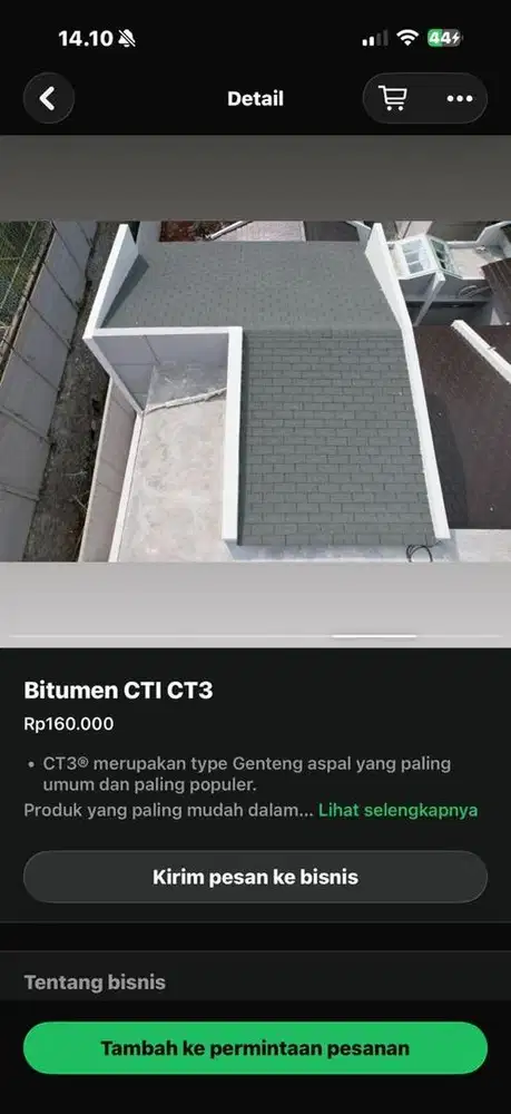 Bitumen CTI CT3 dan Underlayer