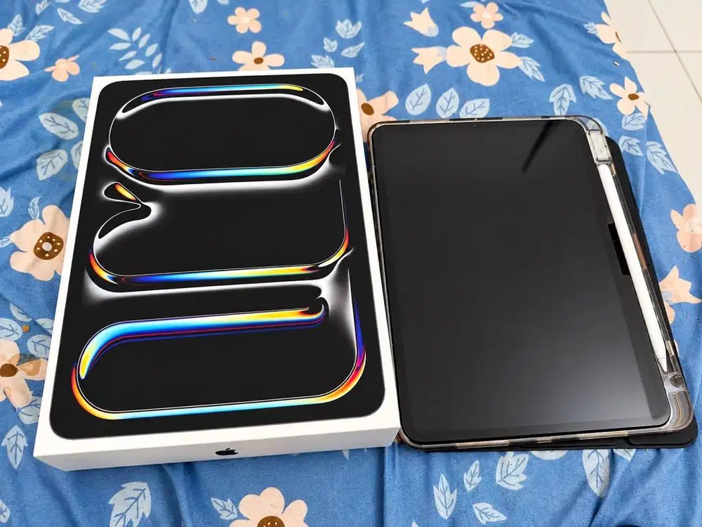 iPad Pro 11 M5 256GB WiFi Space Black Resmi iBox Fullset Bonus case