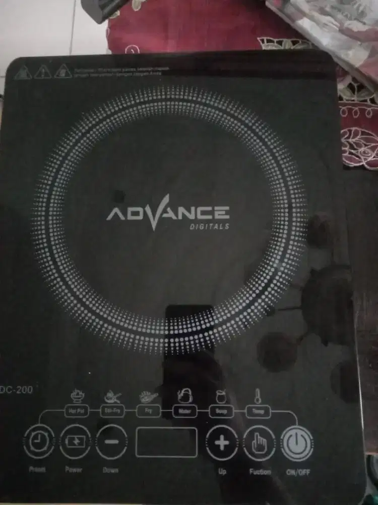 JUAL KOMPOR LISTRIK MERK ADVANCE