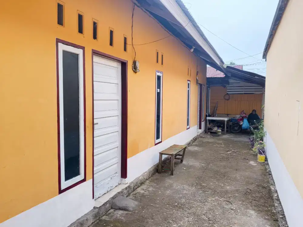 Kontrakan rumah di sampung stasiun Pauh Lima, sejalur dekat unand