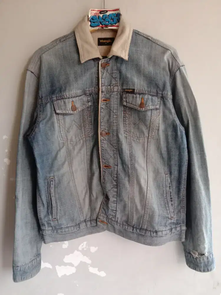 Jaket denim/jeans Wrangler lawas