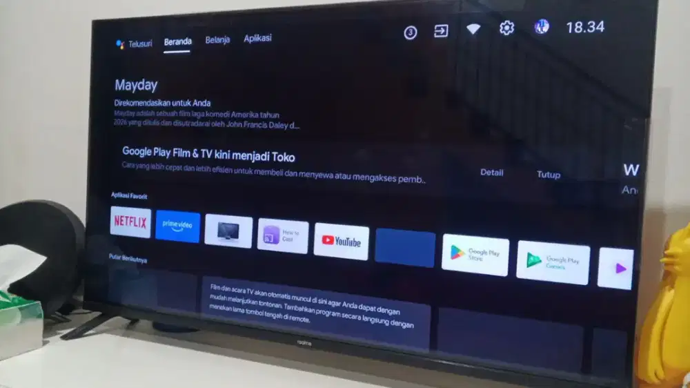 TV android realme 43 Inch