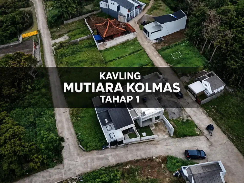 Tanah Kavling Eksklusif Kolmas Cimahi Utara SHM 15 Menit Stasiun KAI Cimahi