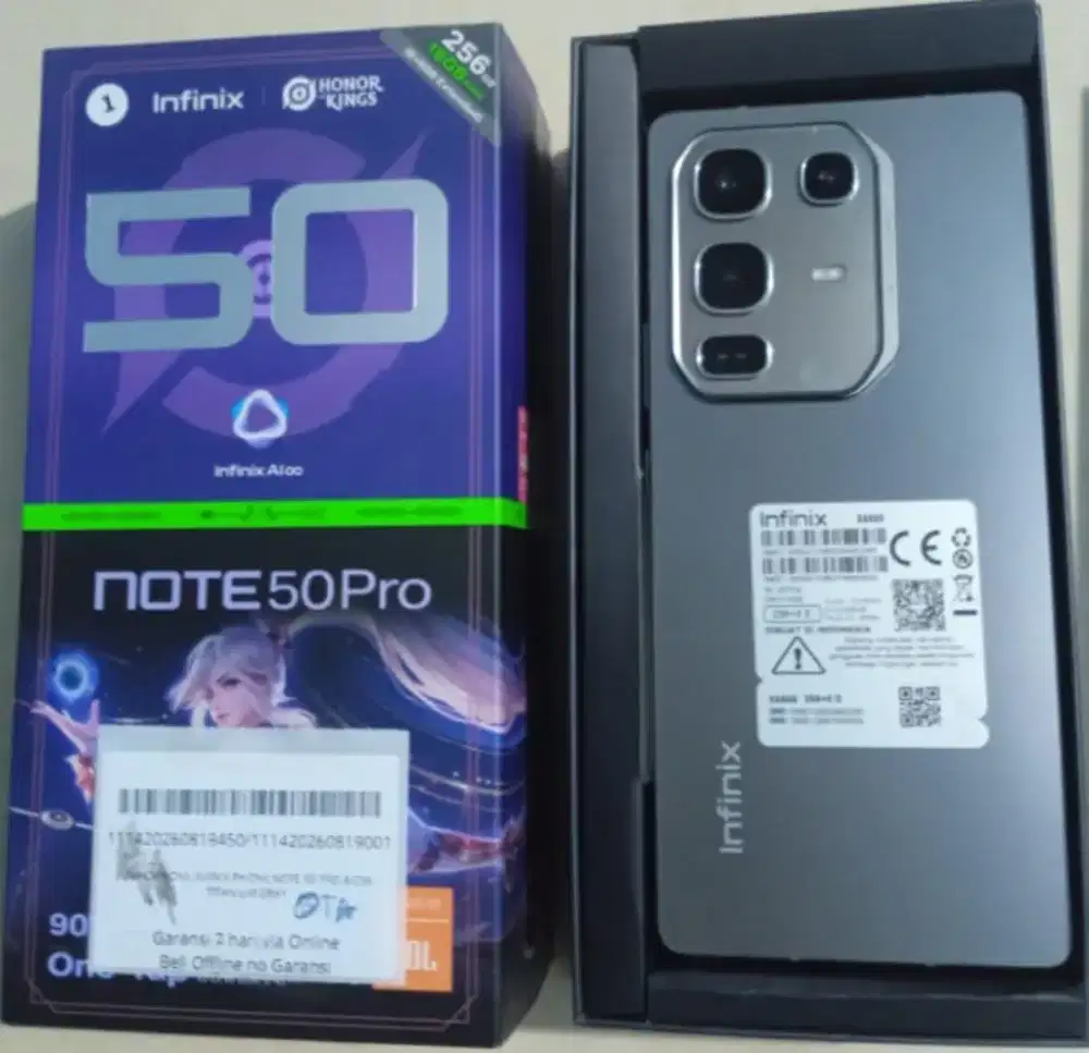 Infinix note 50 pro Ram 8/256
