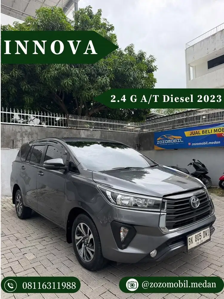(Odo 34rb) Toyota Innova Reborn 2.4 G AT 2023