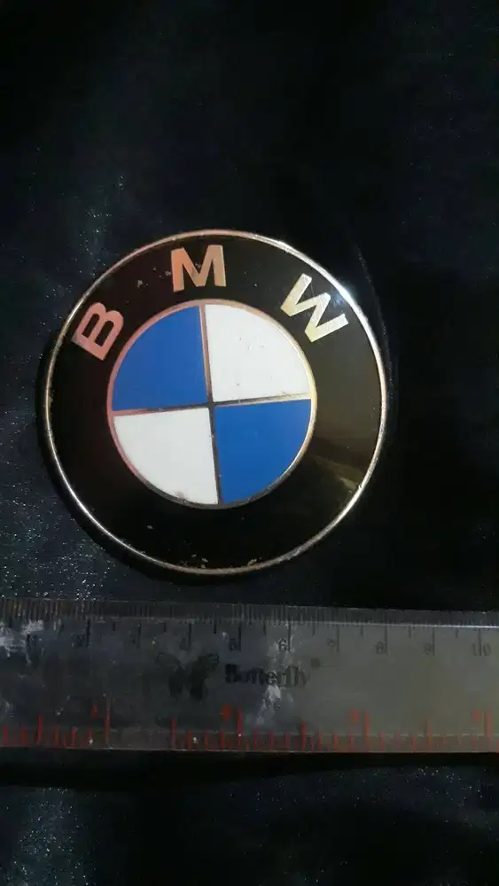 Emblem BMW 82mm Original - Logo Kap Mesin / Bagasi