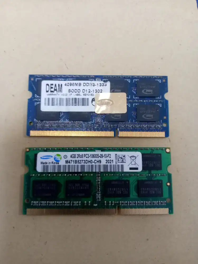 Jual Ram Laptop DDR3 4GB Cabutan Dari Laptop