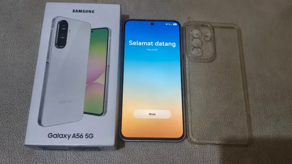 Samsung Galaxy A56 5G NFC RAM 8+8/256GB Putih Lengkap Garansi All Risk