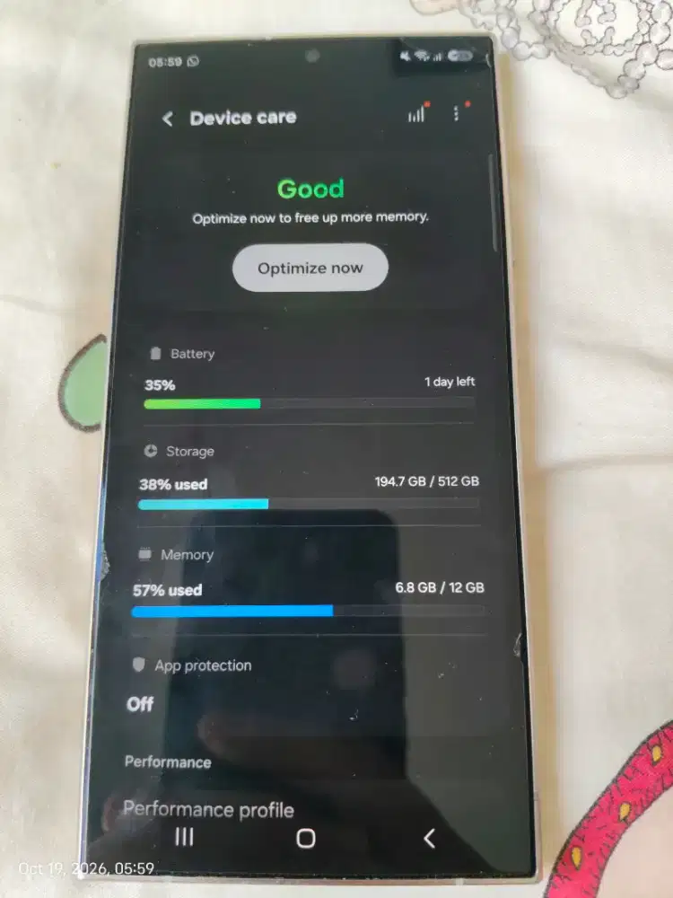 Samsung S24 Ultra 512GB Grey Bekas
