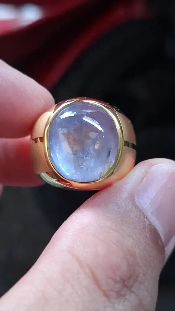 Natural purple sapphire srilanka / Mirah kecubung ceylon