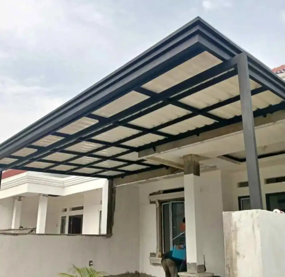 Kanopi atap alderon rs