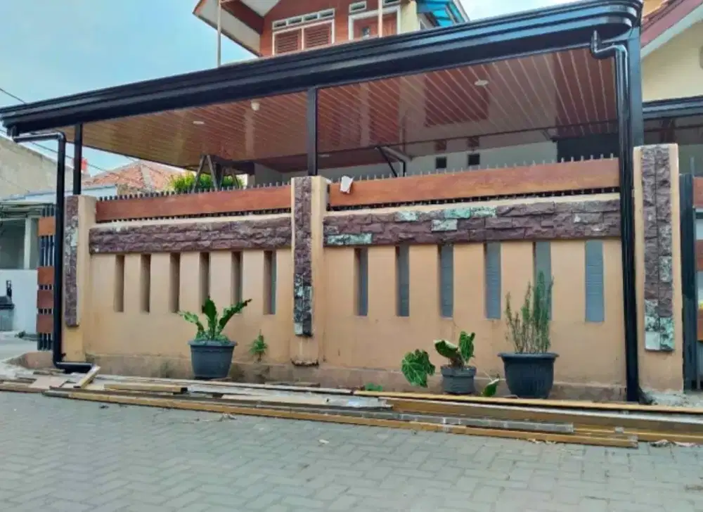 Kanopi atap alderon rs