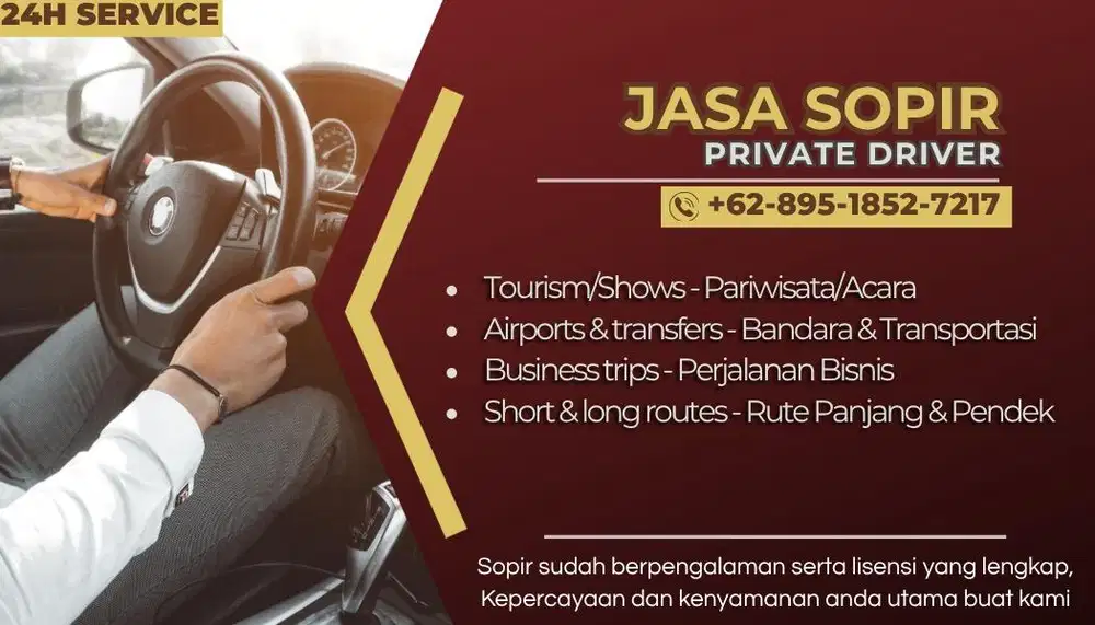 JASA SOPIR PRIVATE