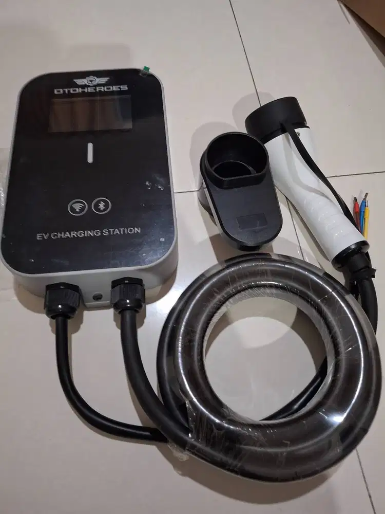 OTOHEROES Smart Wall Charger Mobil Listrik 7 kW – WiFi, Bluetooth, Typ