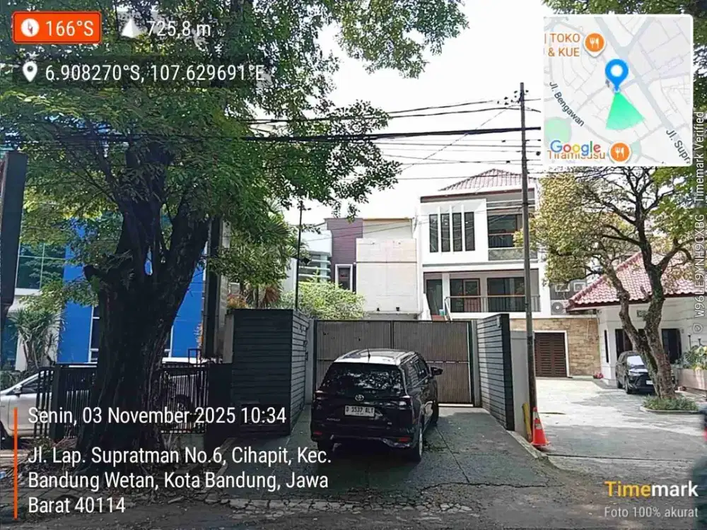 Jual Aset Lelang Bank Rumah Di Mainroad Jl. Lapangan Supratman Sayap Riau Bandung