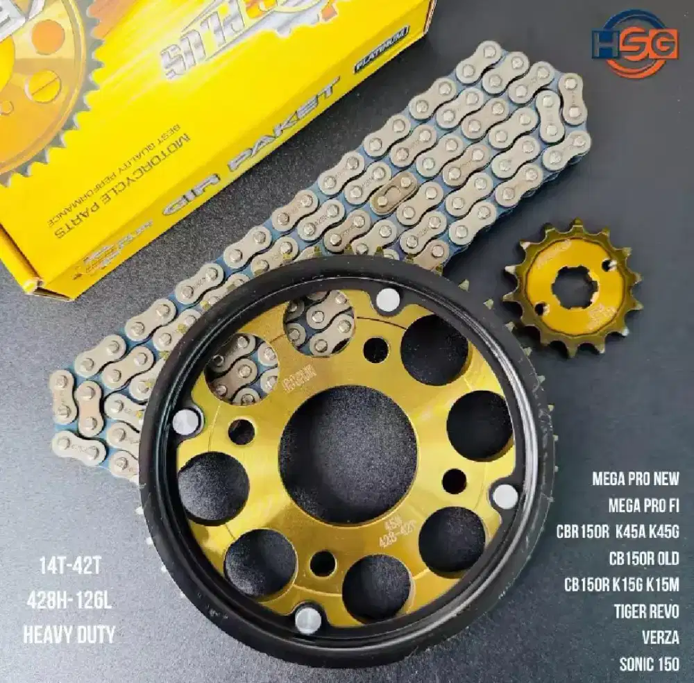 Gir set Verza/Megapro/Sonic 150