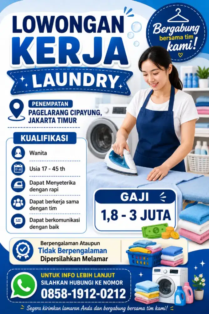 Lowongan Kerja Laundry