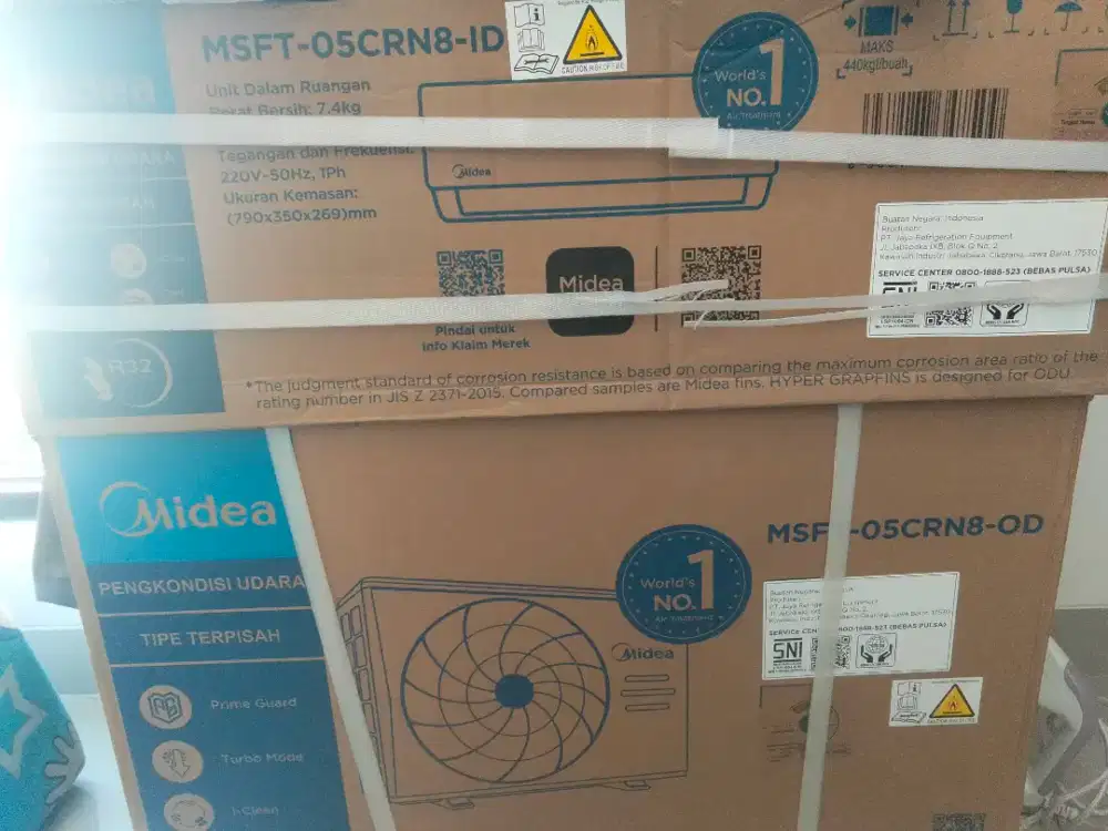 AC Midea MSFT-05CRN8 1/2 PK