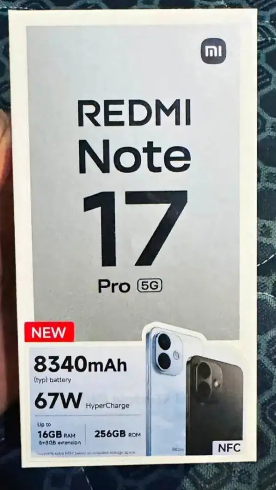 Jual redmi note 17 pro 8/256