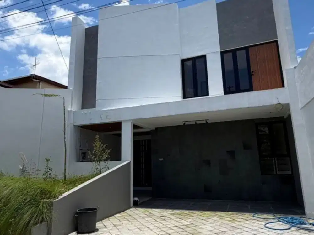 Rumah Minimalis dalam Perumahan Candi Gebang Wedomartani Sleman