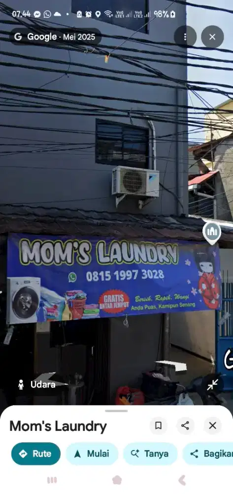 Lowomgan kerja di laundry