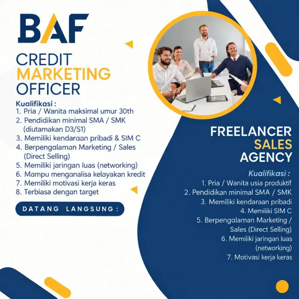 CREDIT MARKETING OFFICER (CMO)
