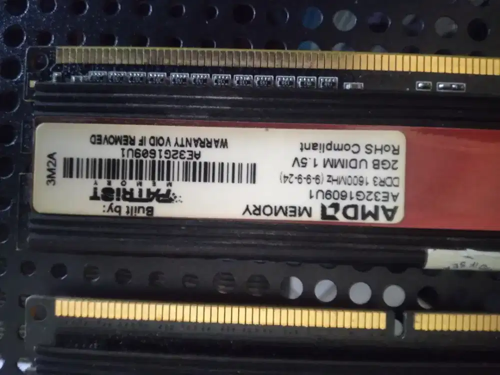 Memory Ram DDR3 1600mhz 2x2gb Special Edition.