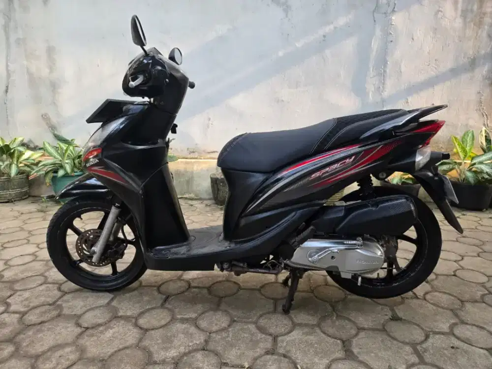Honda Spacy Black 2012 Siap Tempur