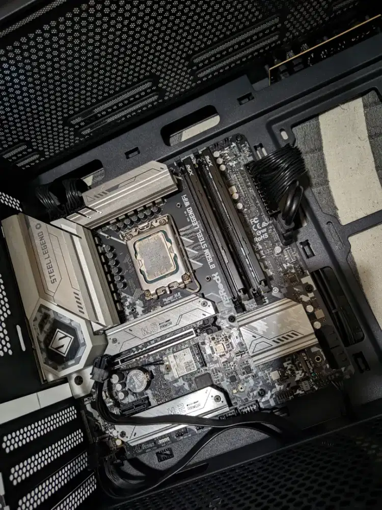 paket part pc bundling intel i7 12700f + ram ddr5 32gb + mobo b760m