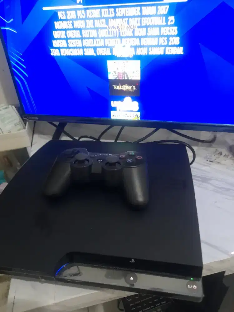 ps3 slim seri 25 500gb eks ferry pratondo
