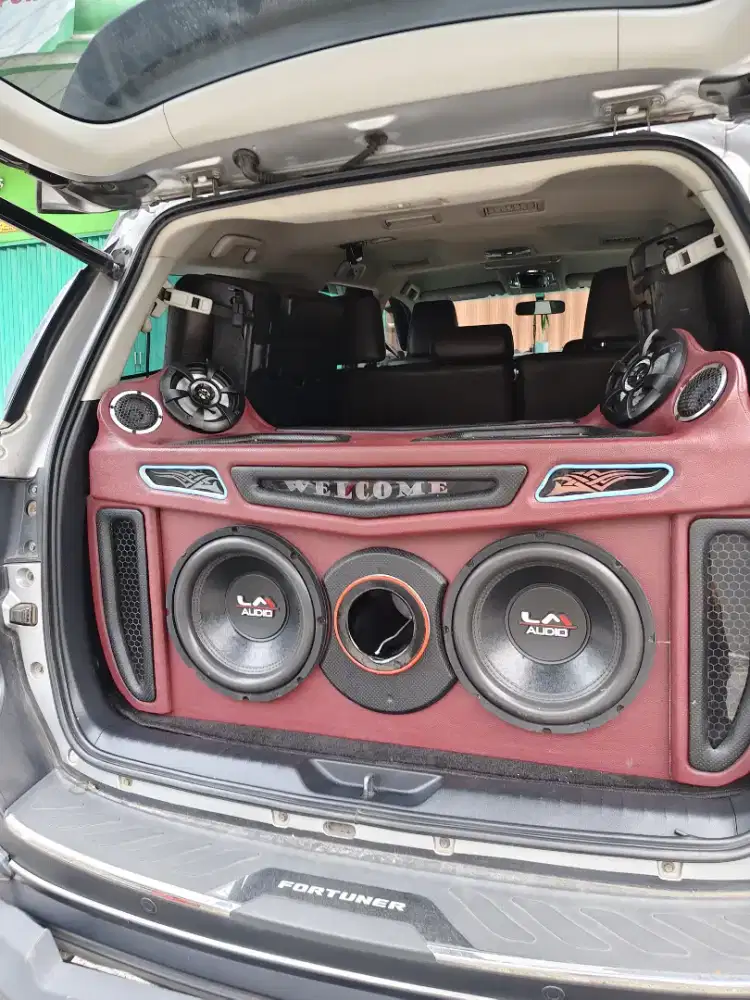 Aduio Bass includ power ex fortuner