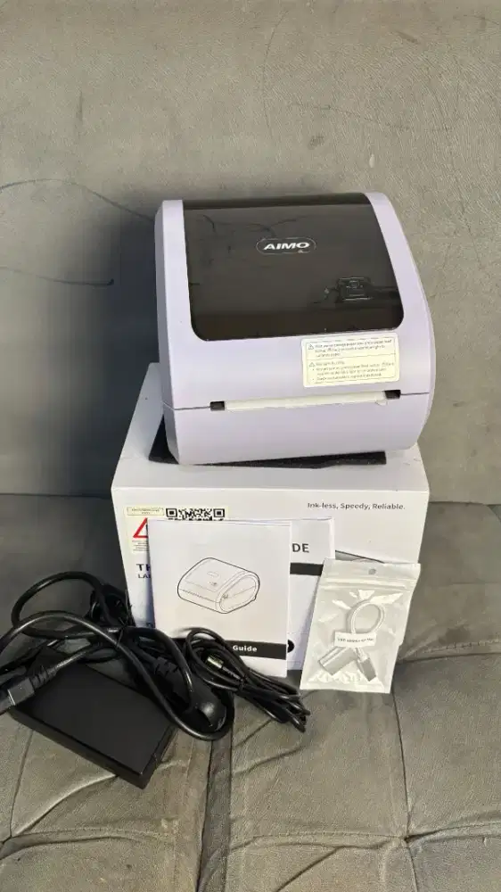 AIMO D520 THERMAL PRINTER BLUETOOTH USB  BARCODE RESI LABEL