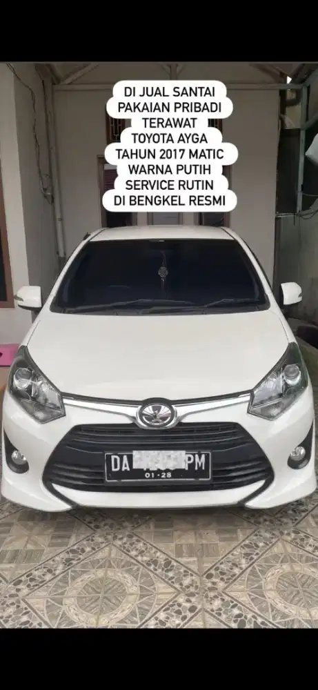 Toyota Agya pemakaian pribadi