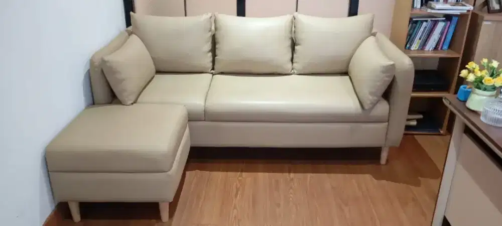 Jual Sofa kulit sintetis