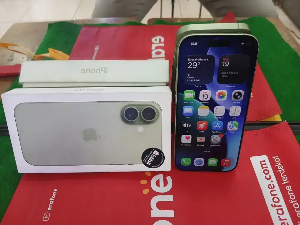 Iphone 17 256 gb 5bln pke no minus mulus lengkap Ibox
