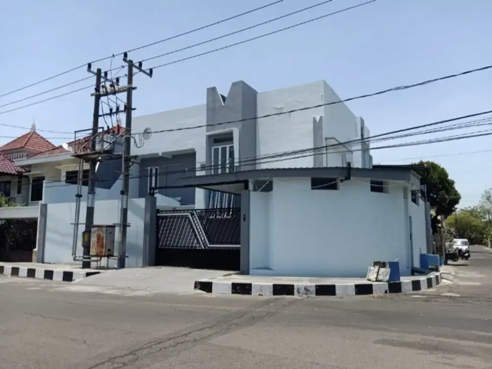 Dijual Rumah Second Siap Huni 2 Lantai Nginden Intan Surabaya Timur Row Jalan Lebar