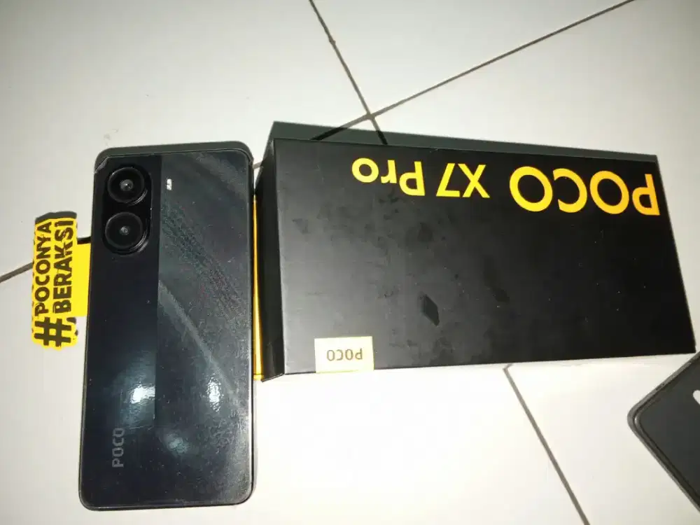 Poco X7 Pro 5G 12/512GB Fullset Mulus Original Normal
