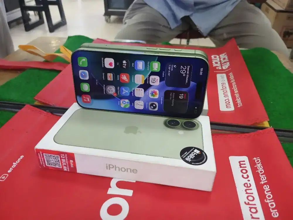 Iphone 17 256 gb ibox 5bln pke no minus mulus lengkap