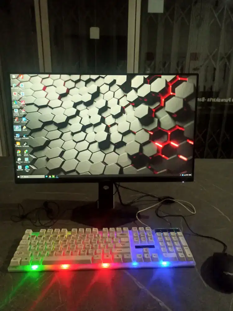 JUAL PC GAMING AMD RYZEN 5500 FULLSET