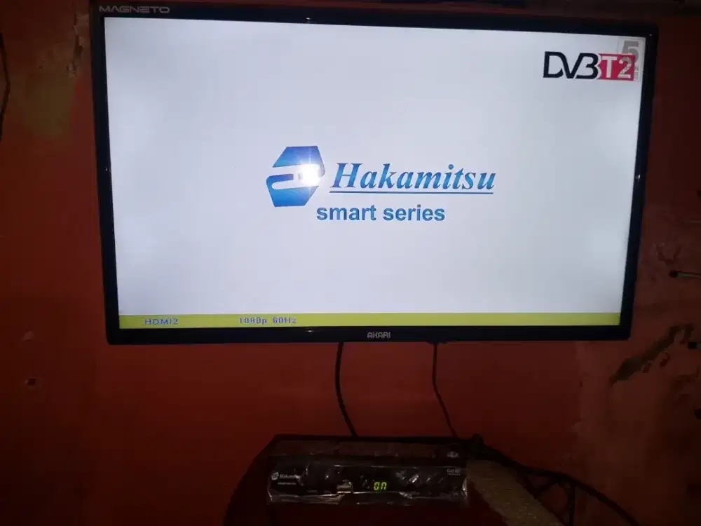 Jual cepat tv merk Akari plus stb