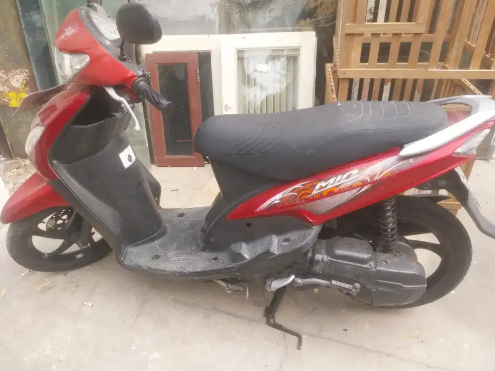 JUAL MIO SMILE MERAH LENGKAP