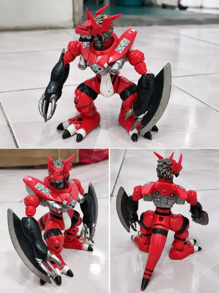 Figure WarGrowlmon Original Bandai 2002 - Digimon Tamers - Malang